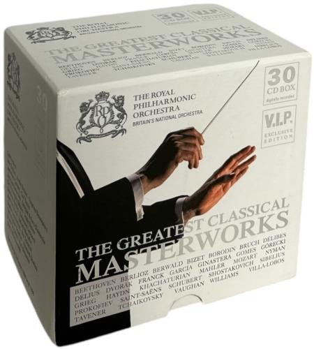 The Royal Philharmonic Orchestra The Greatest Classical Masterworks Volume 2 CD Album Box Set UK RPODXTH851318