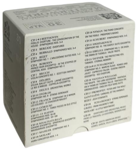 The Royal Philharmonic Orchestra The Greatest Classical Masterworks Volume 2 CD Album Box Set UK RPODXTH851318