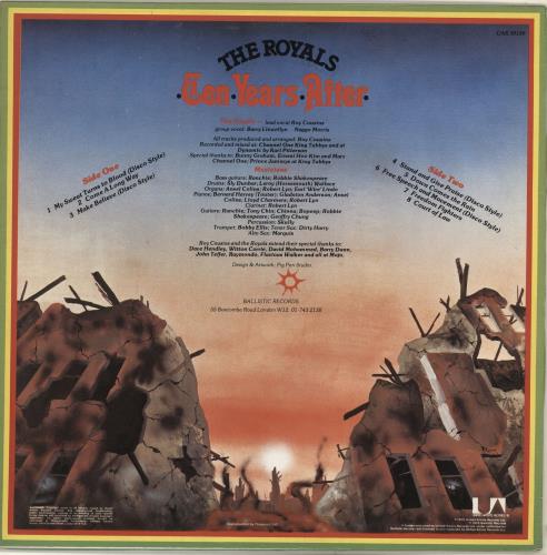 The Royals Ten Years After vinyl LP album (LP record) UK XLSLPTE704373