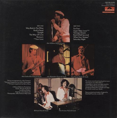 The Rubettes Wear It's 'At vinyl LP album (LP record) UK RBTLPWE864060