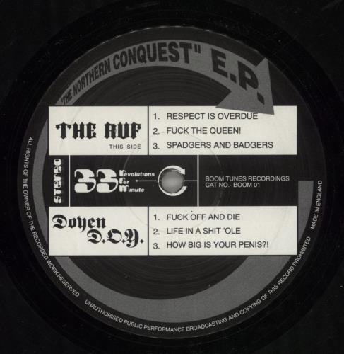 The Ruf & Doyen D.O.Y. The Northern Conquest EP 12" vinyl single (12 inch record / Maxi-single) UK 9NY12TH868880