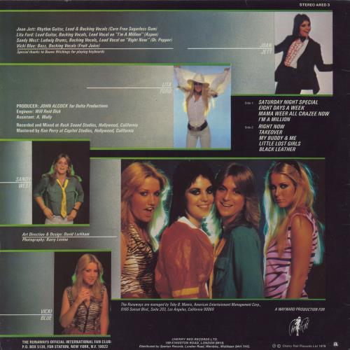 The Runaways And Now...The Runaways - Blue Vinyl vinyl LP album (LP record) UK RWSLPAN798535