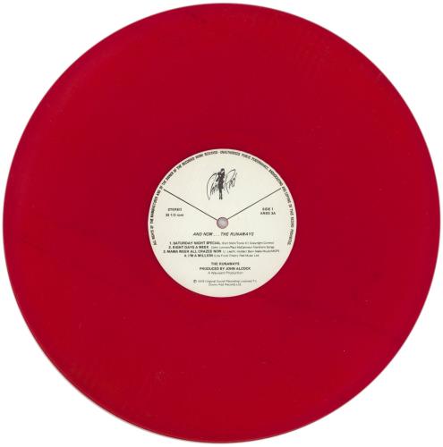 The Runaways And Now...The Runaways - Red Vinyl + Red Stickered Sleeve vinyl LP album (LP record) UK RWSLPAN797165