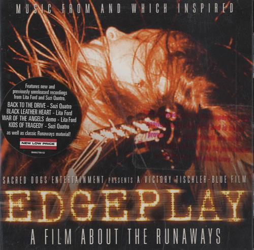 The Runaways Edgeplay OST CD album (CDLP) US RWSCDED486511