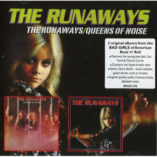 The Runaways The Runaways / Queens Of Noise CD album (CDLP) Australian RWSCDTH436089
