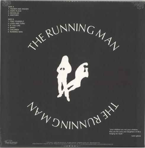 The Running Man The Running Man - 180gram Vinyl - Sealed vinyl LP album (LP record) UK TRMLPTH720972