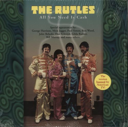 The Rutles All You Need Is Cash - Shrink laserdisc / lazerdisc US RTLLZAL876676