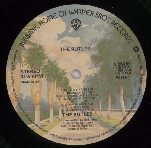 The Rutles The Rutles vinyl LP album (LP record) UK RTLLPTH68691