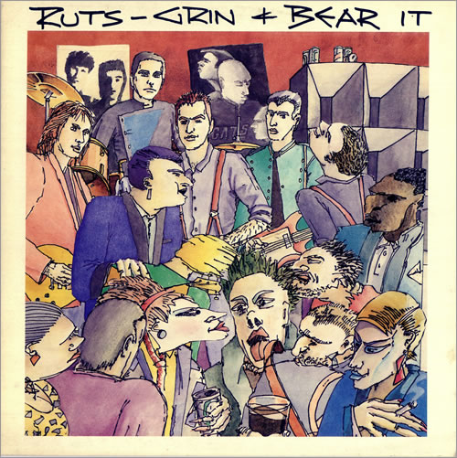 The Ruts Grin & Bear It vinyl LP album (LP record) UK RTSLPGR489812