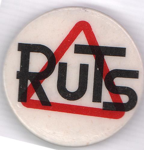The Ruts Ruts Badge badge UK RTSBGRU666274