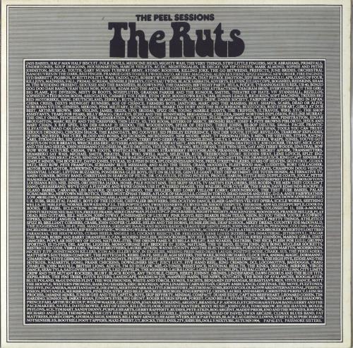 The Ruts The Peel Sessions 12" vinyl single (12 inch record / Maxi-single) UK RTS12TH102345
