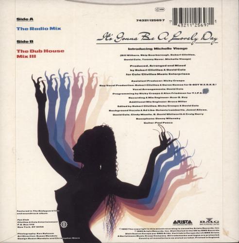 THE S.O.U.L. S.Y.S.T.E.M. It's Gonna Be A Lovely Day! 7" vinyl single (7 inch record / 45) UK TY507IT627756