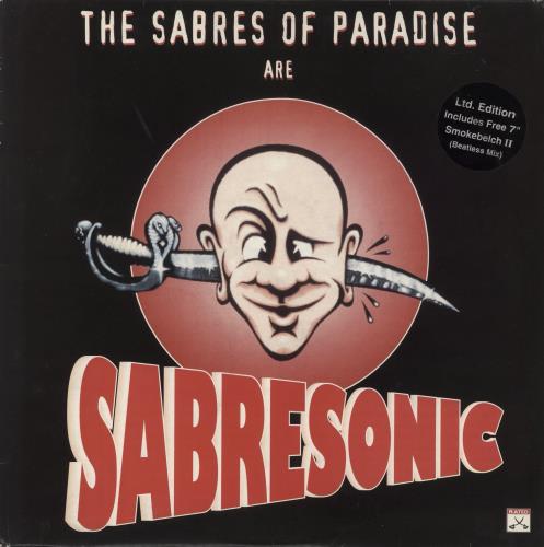 The Sabres Of Paradise Sabresonic + 7" 2-LP vinyl record set (Double LP Album) UK PRD2LSA864204