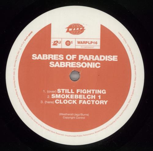The Sabres Of Paradise Sabresonic + 7" 2-LP vinyl record set (Double LP Album) UK PRD2LSA864204