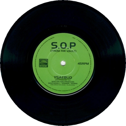 The Sabres Of Paradise Ysaebud - Etched 7" vinyl single (7 inch record / 45) UK PRD07YS630419