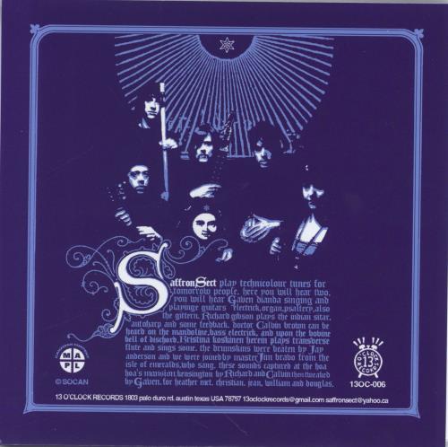 The Saffron Sect All Lead Back To You 7" vinyl single (7 inch record / 45) US 3ME07AL767747