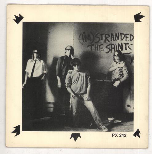 The Saints (I'm) Stranded - Black Injection + Sleeve 7" vinyl single (7 inch record / 45) UK IAS07IM116461