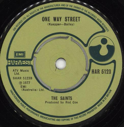 The Saints Erotic Neurotic 7" vinyl single (7 inch record / 45) UK IAS07ER737523