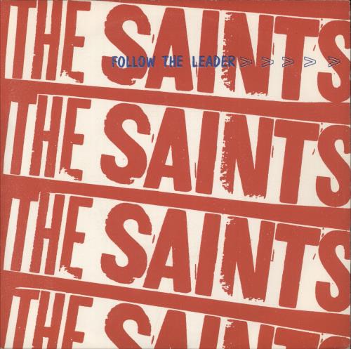 The Saints Follow The Leader 7" vinyl single (7 inch record / 45) UK IAS07FO194599