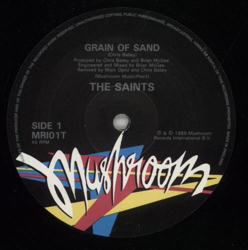 The Saints Grain Of Sand 12" vinyl single (12 inch record / Maxi-single) UK IAS12GR864131