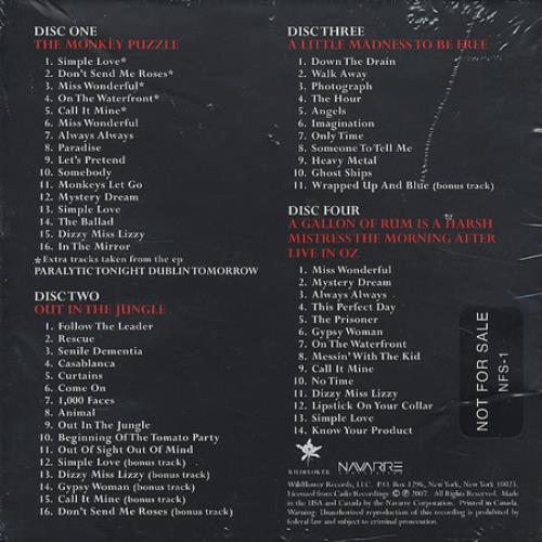 The Saints Greatest Cowboy Movie Never Made 4-CD album set US IAS4CGR409834