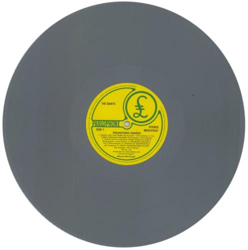 The Saints Prehistoric Sounds - 180gm Silver Vinyl vinyl LP album (LP record) UK IASLPPR856336