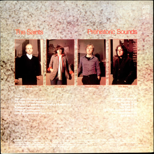 The Saints Prehistoric Sounds vinyl LP album (LP record) French IASLPPR518537