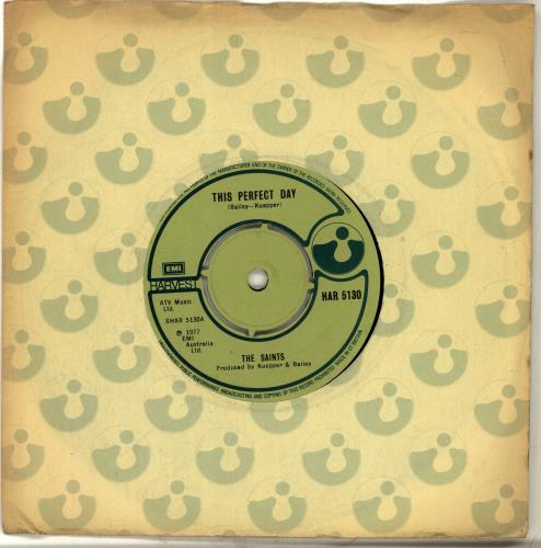 The Saints This Perfect Day 7" vinyl single (7 inch record / 45) UK IAS07TH116458
