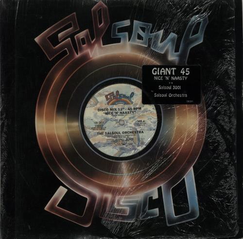 The Salsoul Orchestra Nice 'N' Naasty 12" vinyl single (12 inch record / Maxi-single) US SSL12NI643022