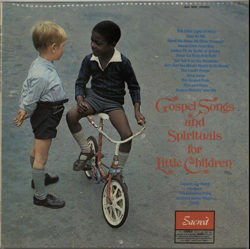 The Salvation Army Gospel Songs And Spirituals For Little Children vinyl LP album (LP record) UK XYTLPGO653330