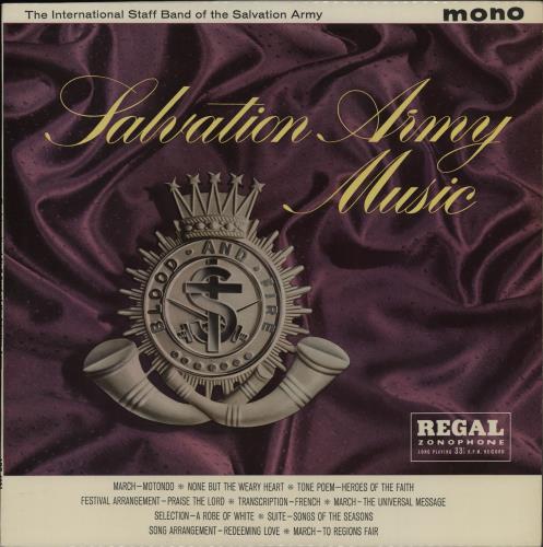 The Salvation Army Salvation Army Music vinyl LP album (LP record) UK XYTLPSA762767