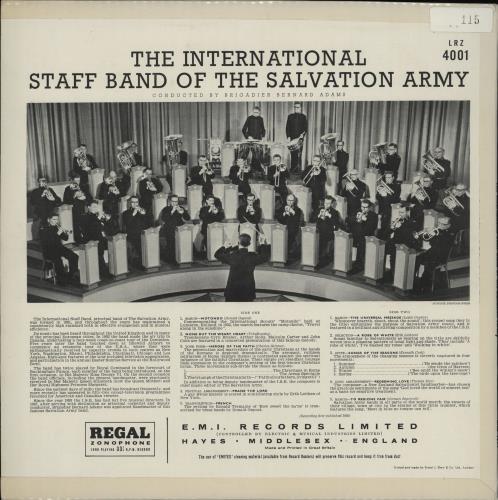 The Salvation Army Salvation Army Music vinyl LP album (LP record) UK XYTLPSA762767