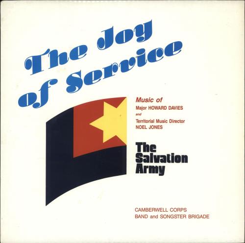 The Salvation Army The Joy Of Service vinyl LP album (LP record) Australian XYTLPTH722723
