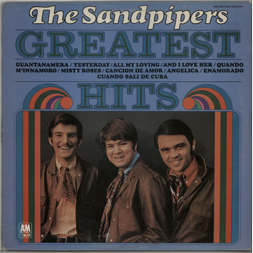 The Sandpipers Greatest Hits vinyl LP album (LP record) UK SDPLPGR640885
