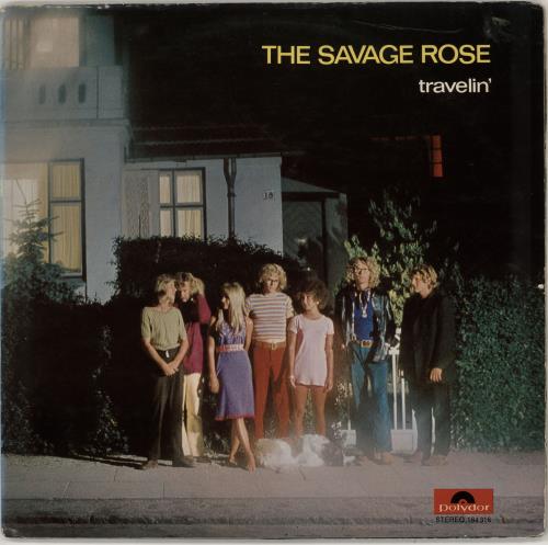 The Savage Rose Travelin' vinyl LP album (LP record) German SV0LPTR766093