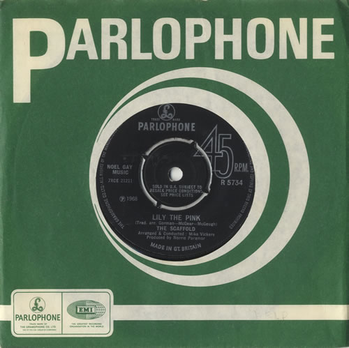 The Scaffold Lily The Pink - 4pr 7" vinyl single (7 inch record / 45) UK SC-07LI520523