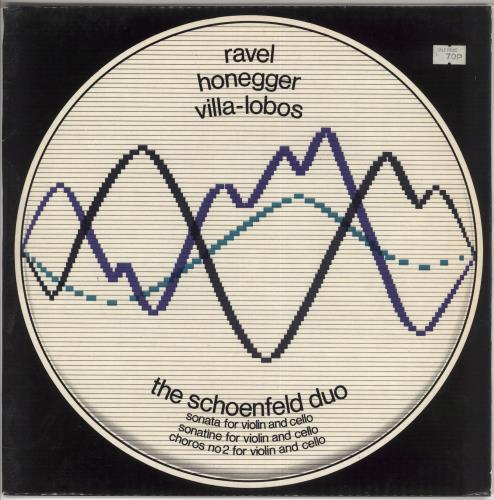 The Schoenfeld Duo Sonata, Sonatine, Choros No.2 For Violin And Cello vinyl LP album (LP record) UK Z3TLPSO724081