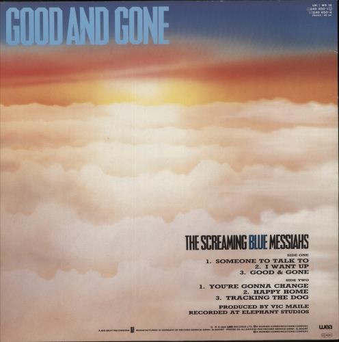 The Screaming Blue Messiahs Good And Gone vinyl LP album (LP record) UK IAHLPGO453524