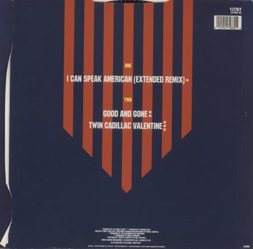 The Screaming Blue Messiahs I Can Speak American 12" vinyl single (12 inch record / Maxi-single) UK IAH12IC551776