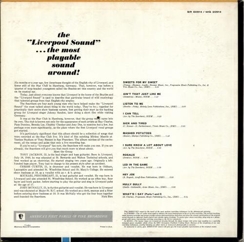 The Searchers Hear! Hear! vinyl LP album (LP record) US SRCLPHE146228