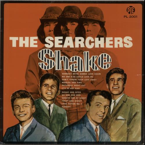 The Searchers Shake vinyl LP album (LP record) South African SRCLPSH652944