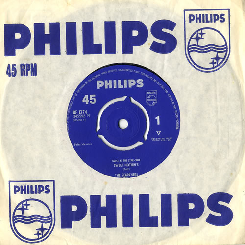 The Searchers Sweet Nothin's 7" vinyl single (7 inch record / 45) UK SRC07SW555645