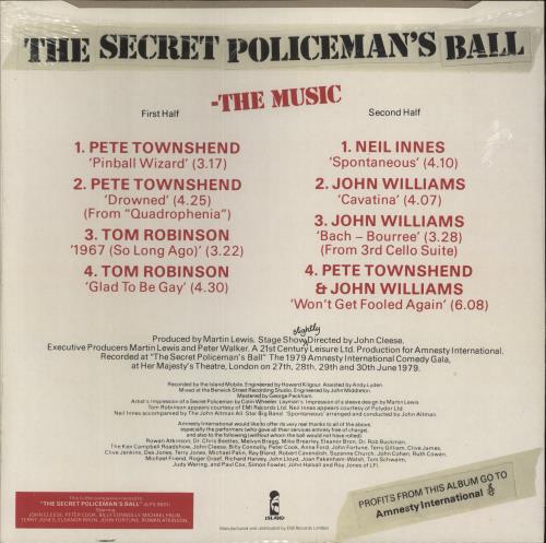 The Secret Policeman's Ball The Secret Policeman's Ball EP - Shrink 12" vinyl single (12 inch record / Maxi-single) UK U3O12TH874043