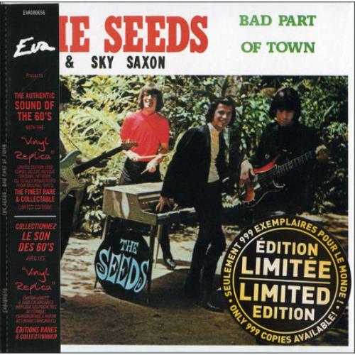 The Seeds Bad Part Of Town CD album (CDLP) UK SDSCDBA454946