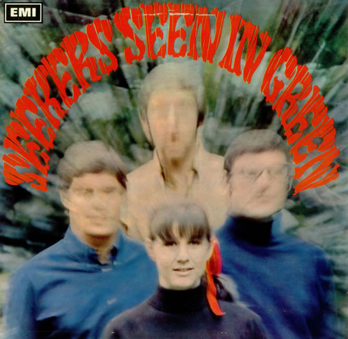 The Seekers Seen In Green - Factory Sample vinyl LP album (LP record) UK SEKLPSE453401