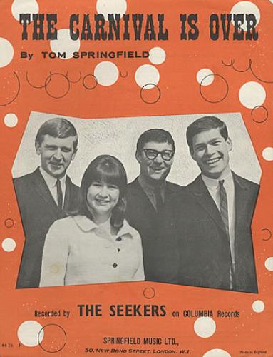 The Seekers The Carnival Is Over sheet music UK SEKSMTH387650