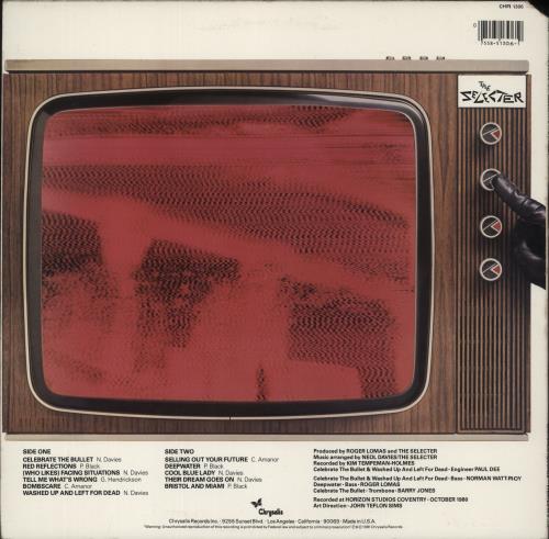 The Selecter Celebrate The Bullet vinyl LP album (LP record) US SELLPCE671520