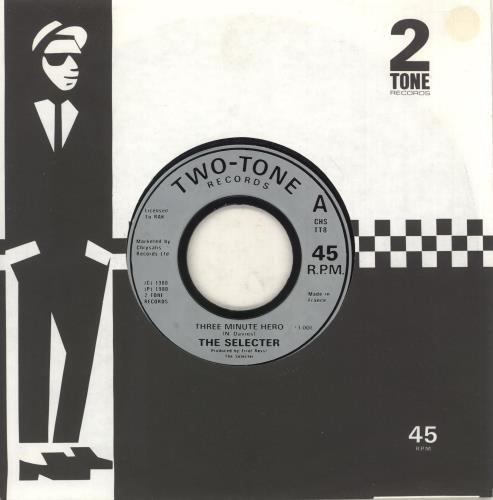 The Selecter Three Minute Hero 7" vinyl single (7 inch record / 45) French SEL07TH670317