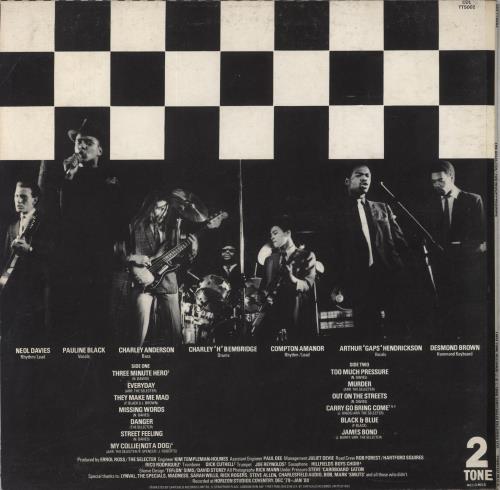 The Selecter Too Much Pressure - Fully Autographed vinyl LP album (LP record) UK SELLPTO723040