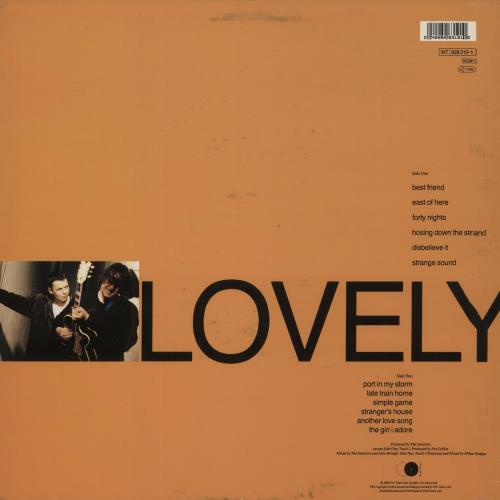 The Senators Lovely vinyl LP album (LP record) UK NTRLPLO869556